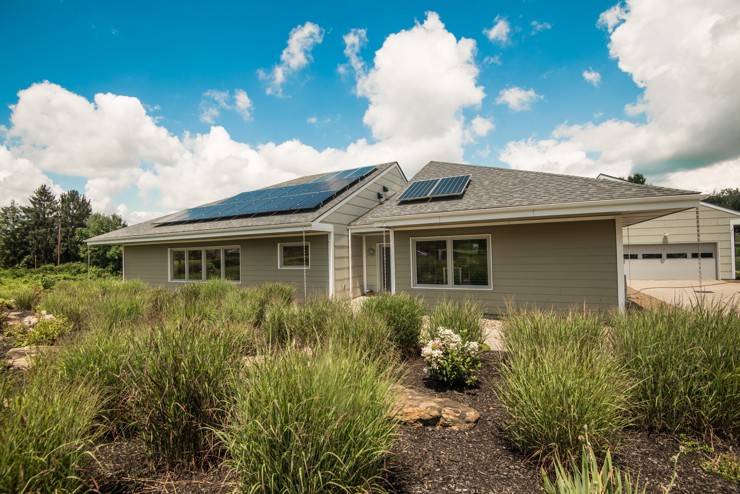 Gary Gardner Passive House Exterior Yard