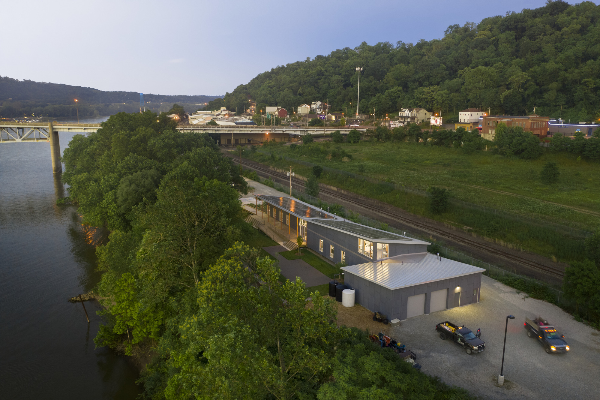 Tree Pittsburgh HQ Aerial View